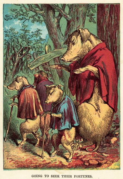 Going to Seek Their Fortunes by English School